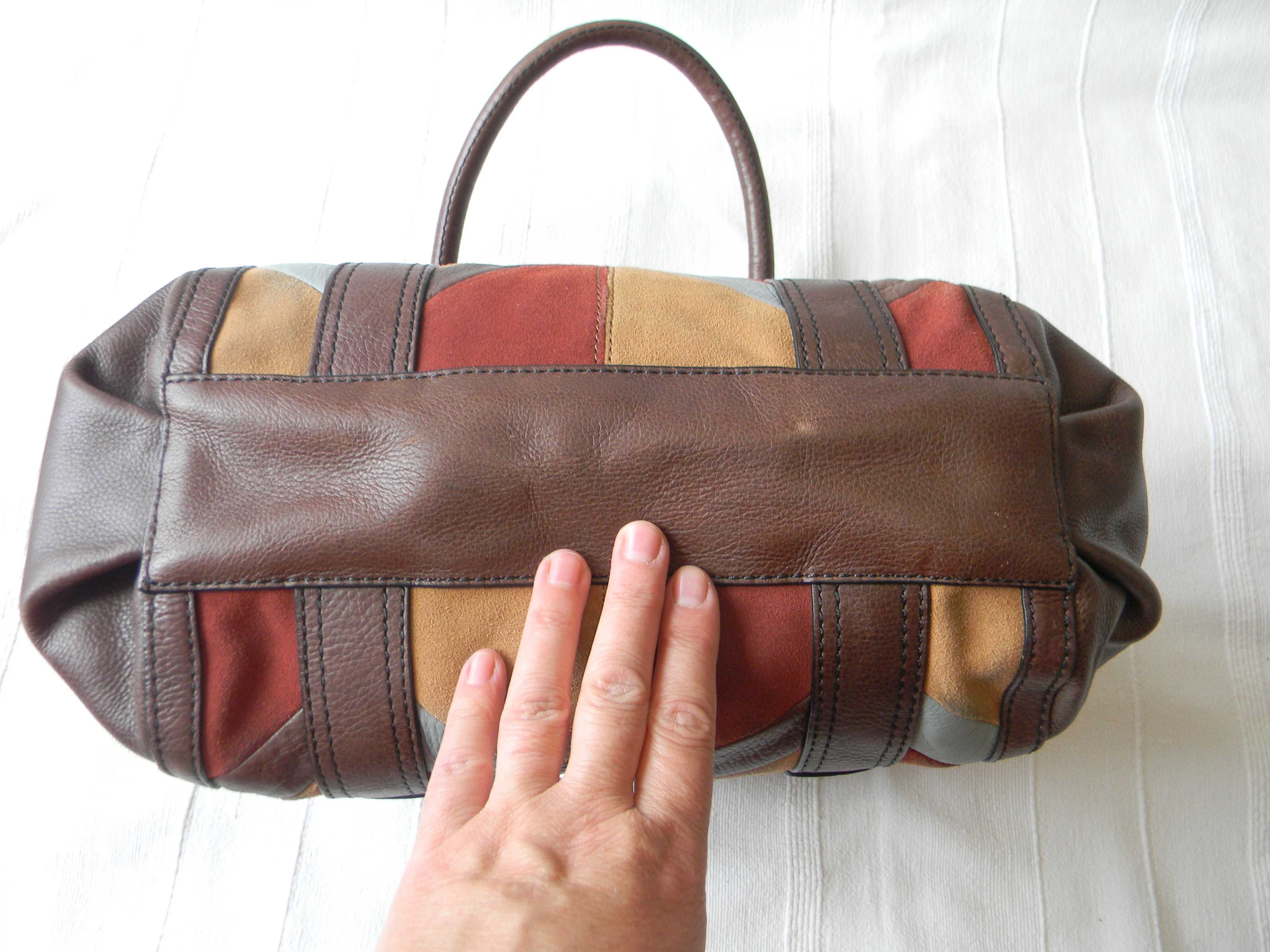 Кожаная сумка Fossil authentic
