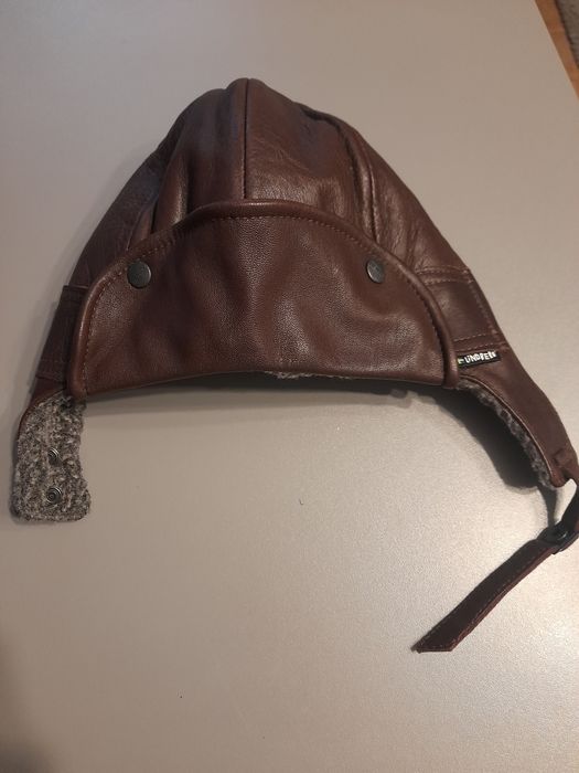 Czapka skórzana Lindberg roz.52