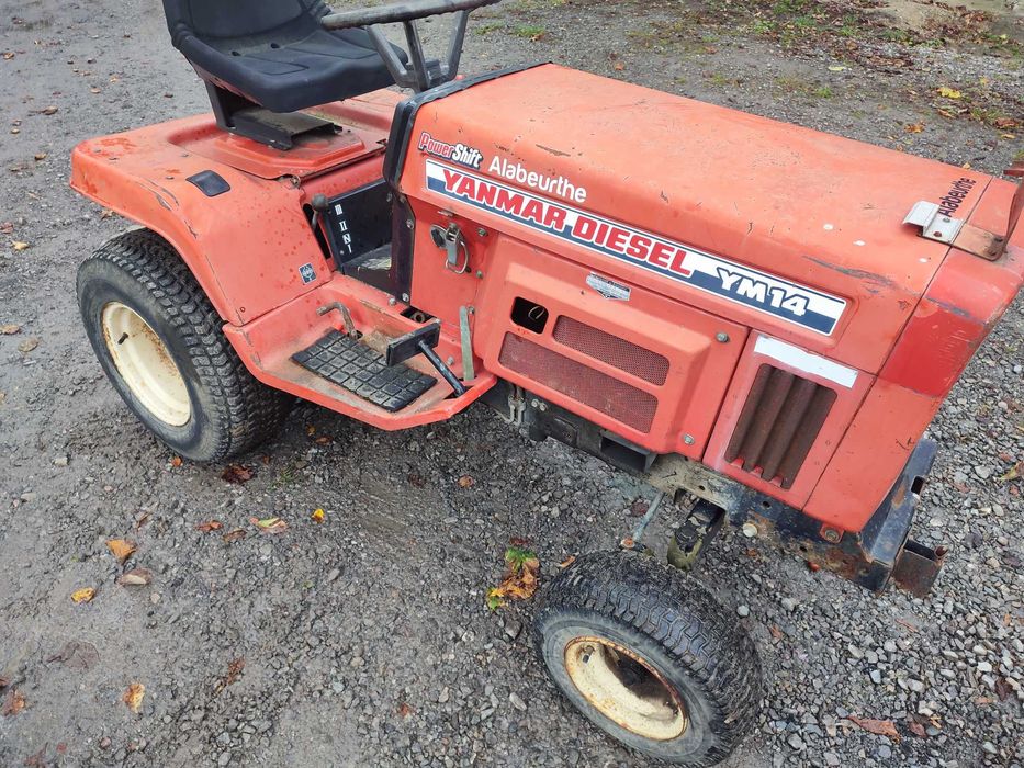 Traktorek kosiarka Yanmar YM14 diesel 2 cylindry 14 KM