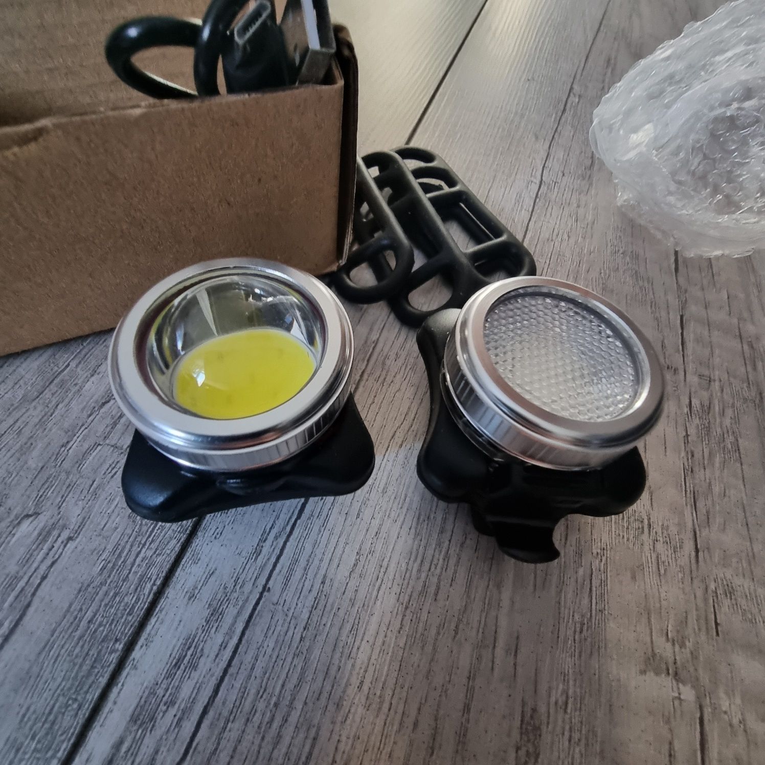 Lampki rowerowe led