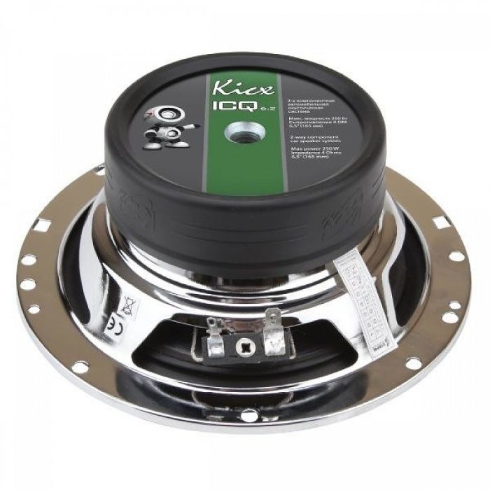 Kicx ICQ-6.2 Автоакустика компонентная новая. Динамики Гарантия 1 год.