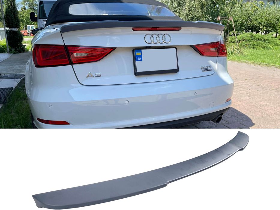 Спойлер Під покрас стиль RS3 для Audi A3 8V 2012-2016