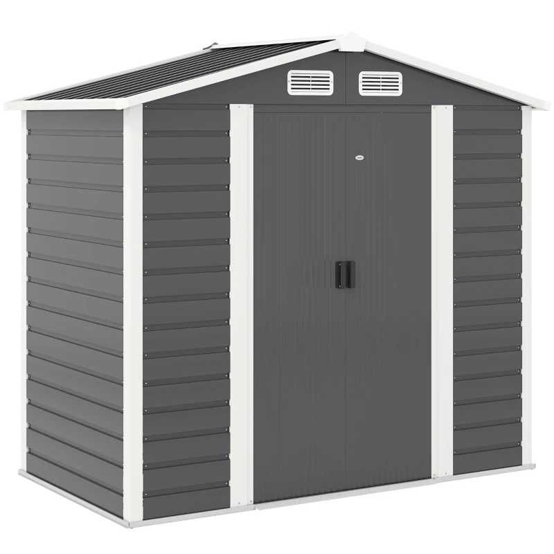 Abrigo de Jardim Exterior 2,36m² 213x120x194 cm
