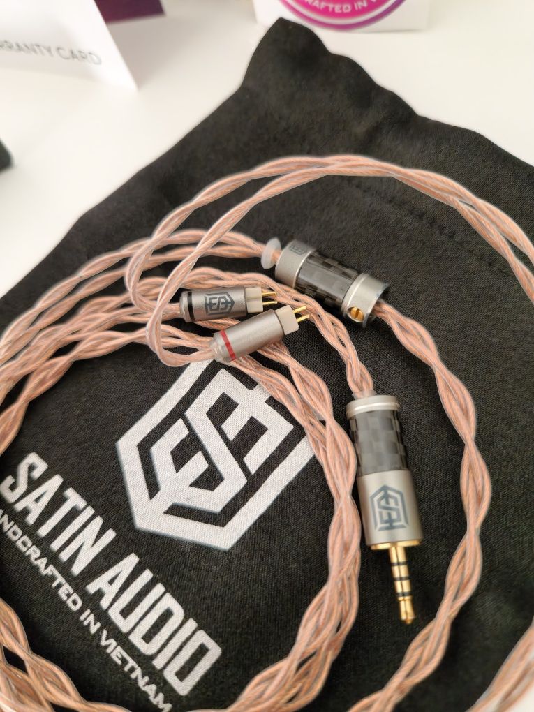 Satin Audio Griffin 4X Kabel zbalansowany 2.5 mm na 2-pin 0.78 mm Litz
