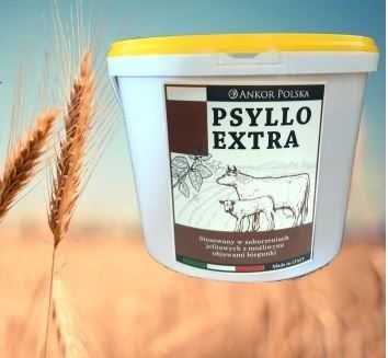 Psyllo Extra 3 kg -  przeciwbiegunkowa mieszanka paszowa uzupełniająca