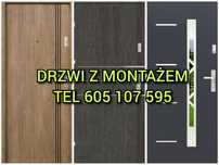 Drzwi do domów i mieszkań z montażem