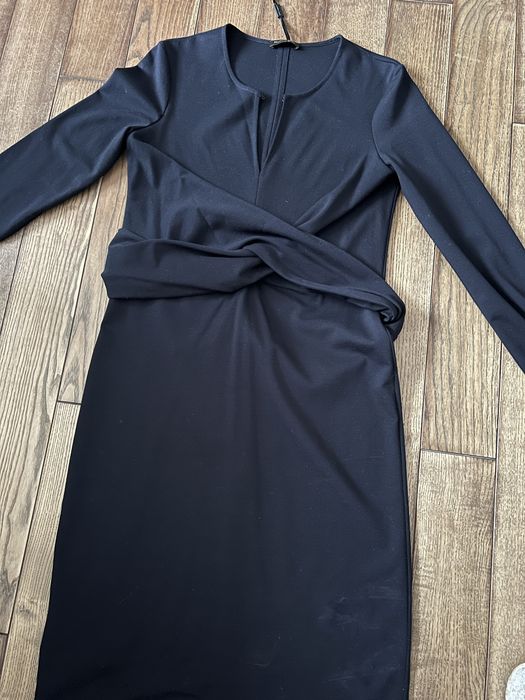 Красивое новое платье темно-синего цвета Massimo dutti