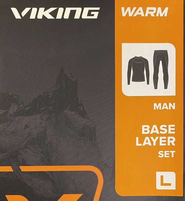 Nowy komplet męskiej bielizny termoaktywnej Viking Paras rozmiar L