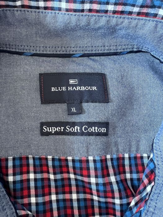 Koszula w kratę Marks&Spencer Blue Harbour