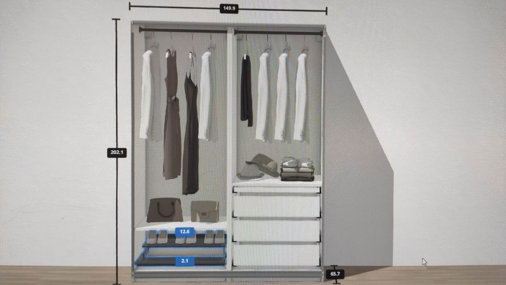 Armário Ikea (excelente) - para desocupar