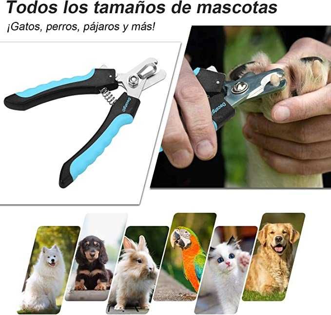 Docatgo Tesouras corta-unhas para animais