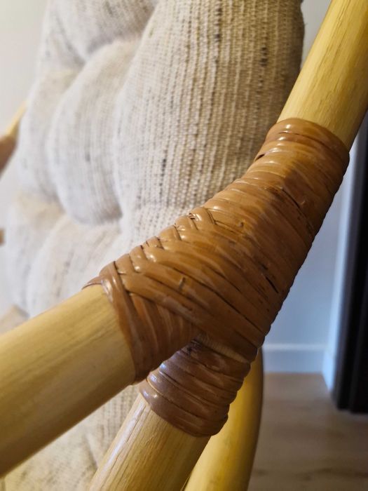 Fotel ratanowy w idealnym stanie