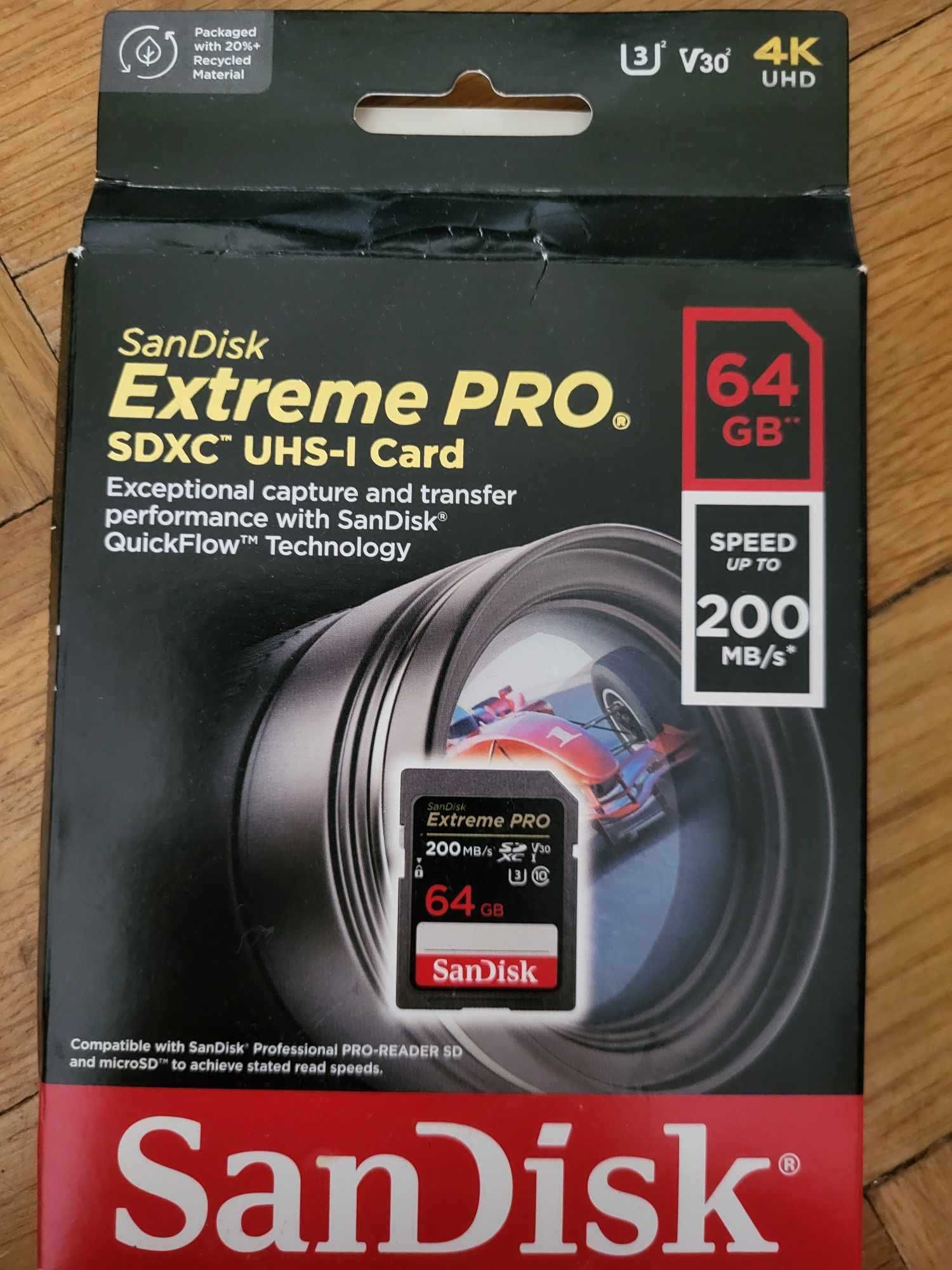 Karta SD SanDisk Extreme PRO 64 GB