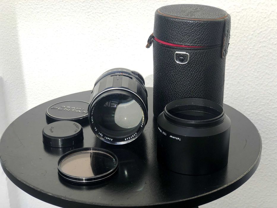 Asahi Takumar 135mm f/2.5 (M42) 1970 - Lente Como Nova!