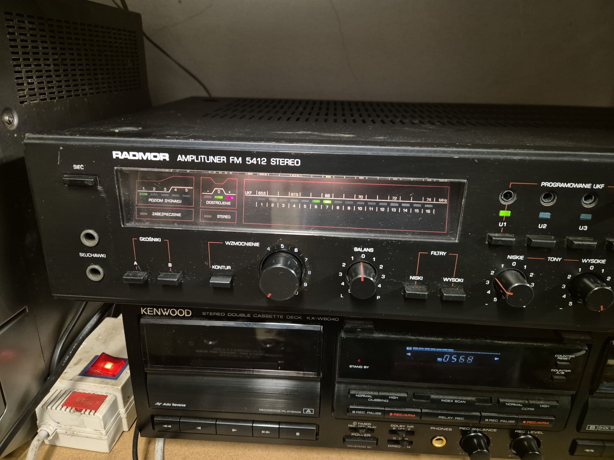 Radmor 5412 czarny unitra