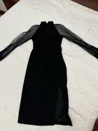 Сукня чорна balmain