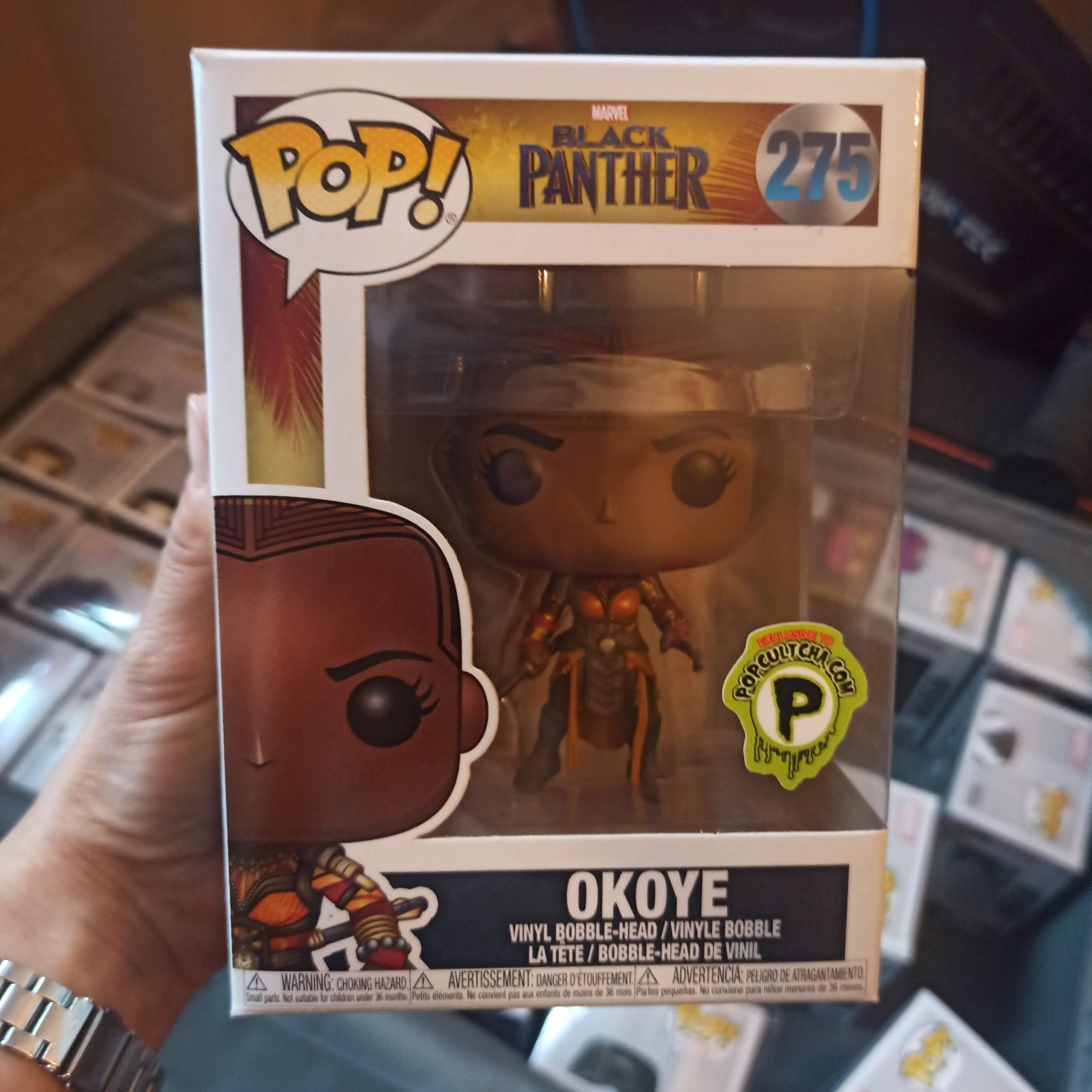 Okoye Popcultcha Funko Pop Czarna Pantera