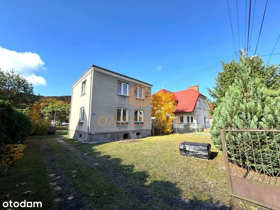 Dom wolnostojący Słowik działka  media prąd woda