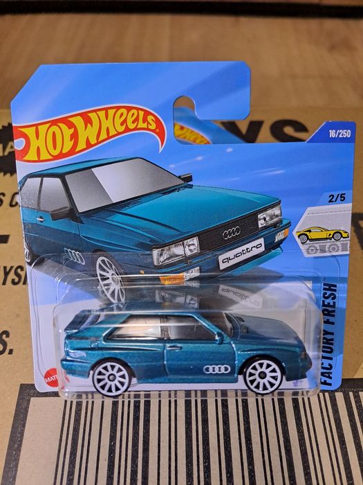 Hot wheels '87 Audi Quattro  HW