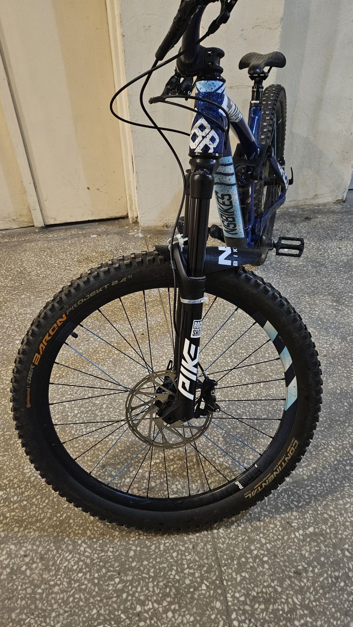 Enduro MTB NSBIKES  Snabb karbon rama M