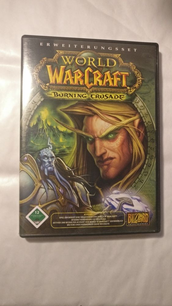 World of Warcraft Burning Crusade лицензионный диск pc,mac