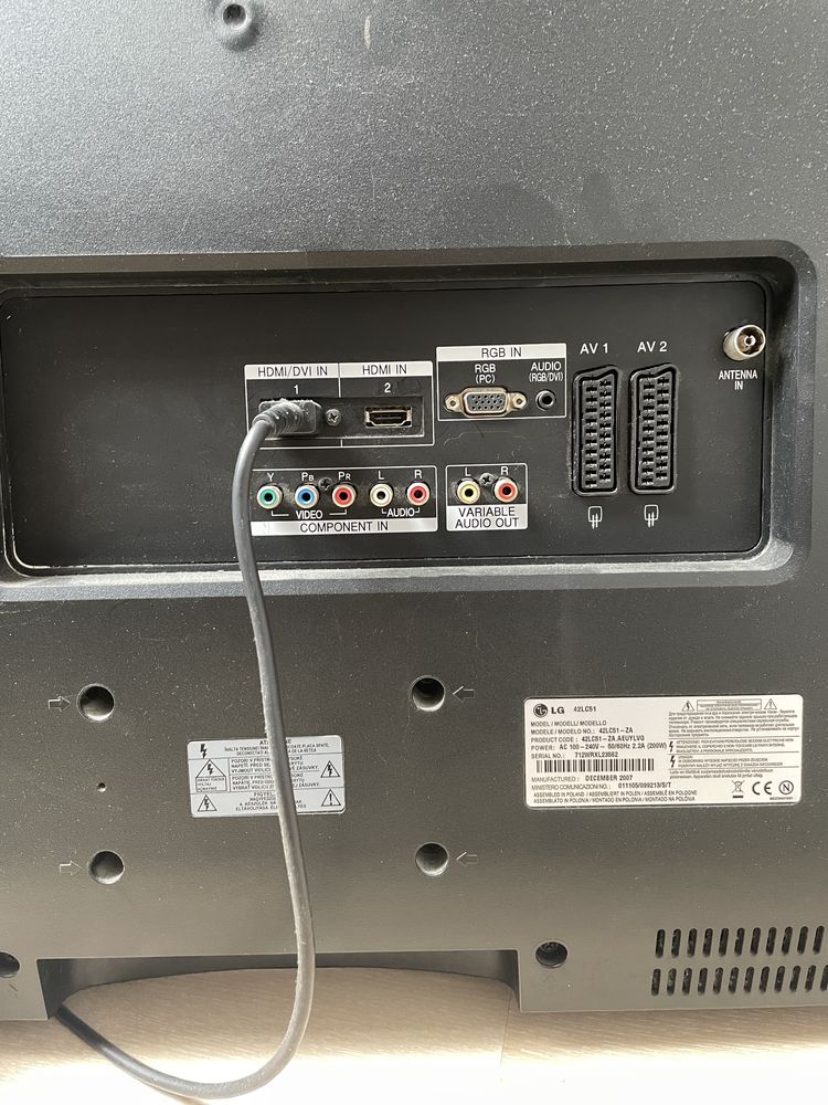 Telewizor lg 42cali