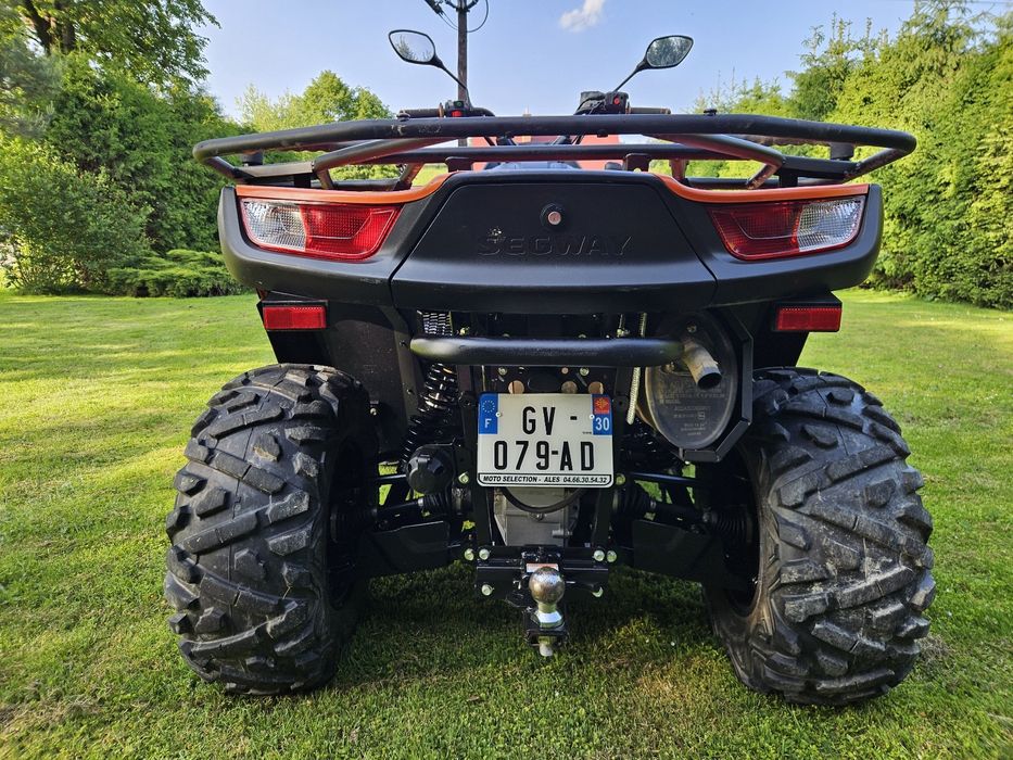Quad Segway Snarler AT6S 4x4 Jak nowy Homologacja T3B Niski przebieg