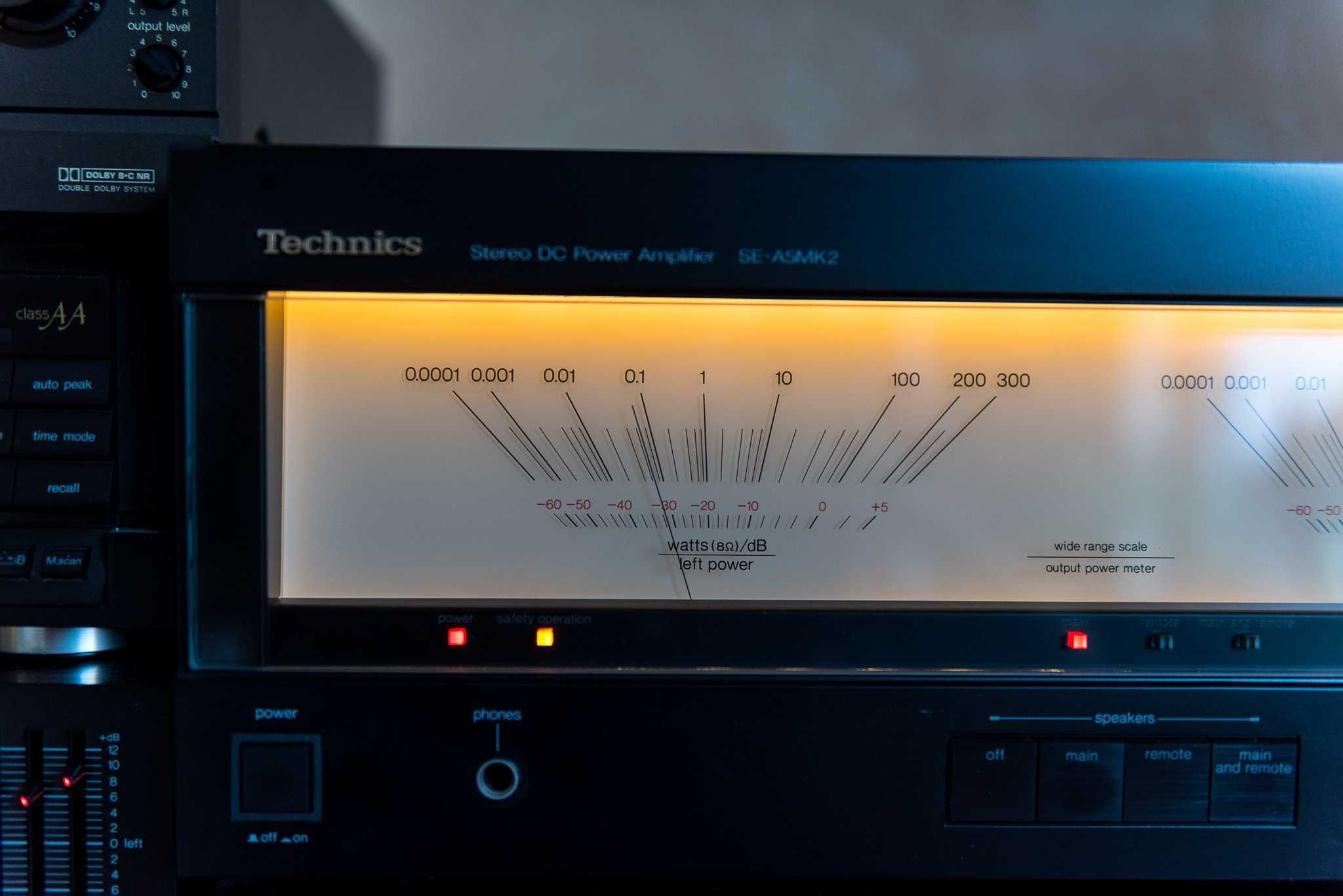 Wzmacniacz - końcówka mocy Technics SE-A5 MK2 - najtaniej w tej wersji