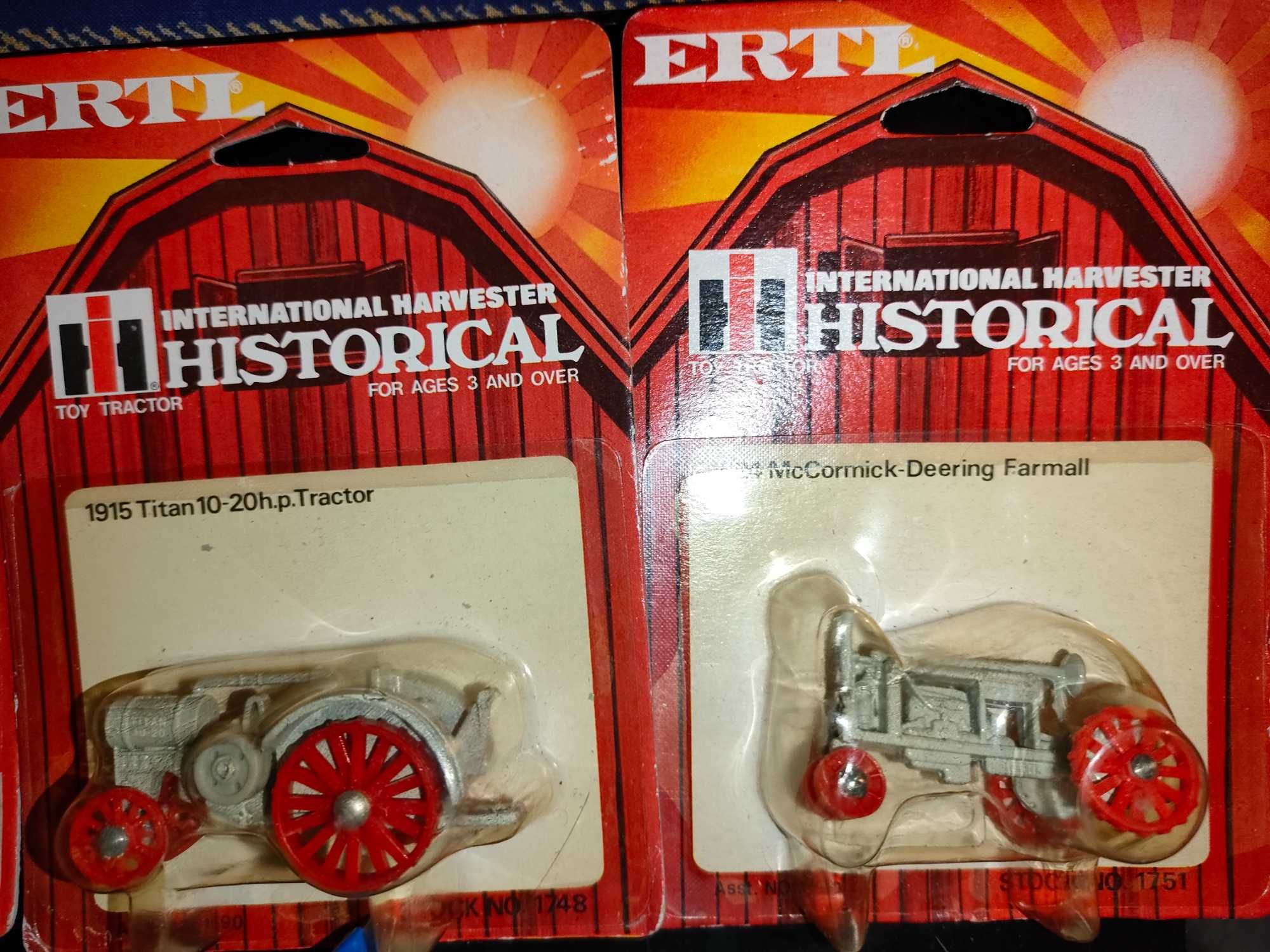 Tractores ERTL. Escala 1/87 Históricos