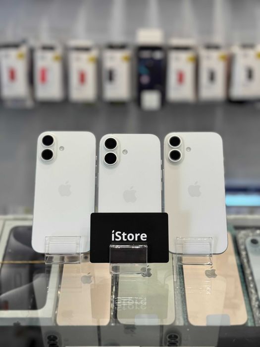 NOWY iPhone 16 White 128 GB • 100% BATERIA • biały • GWARANCJA •