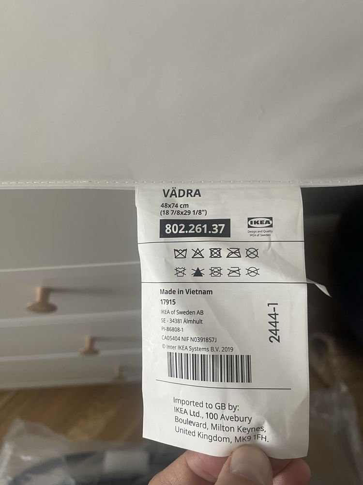 Przewijak/zestaw na komodę z materacykiem oraz prześcieradłami