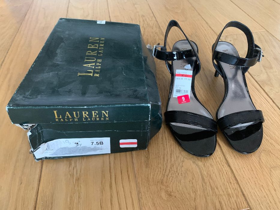 Nowe szpilki klasyczne RALPH LAUREN 24cm roz.37