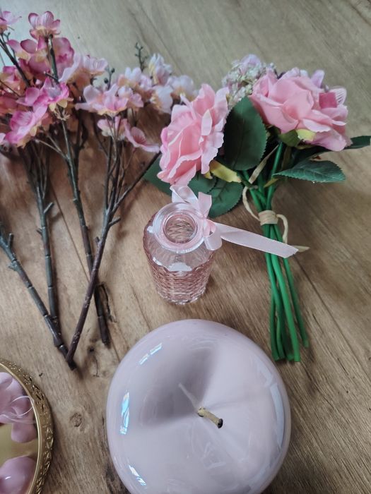 Dywanik poduszki kwiaty akcesoria