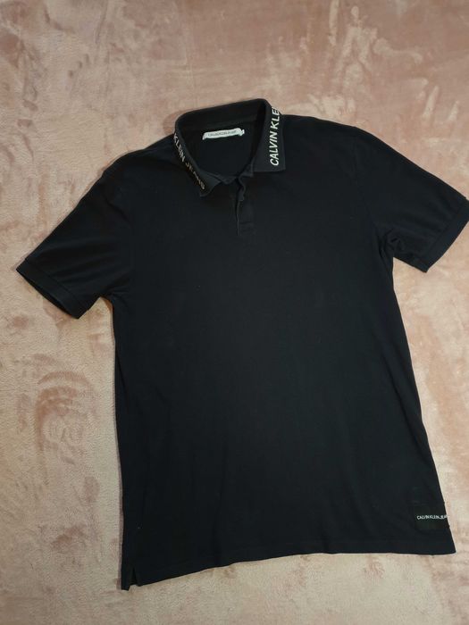 Koszula Polo Calvin Klein bawełna