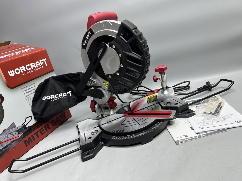 Торцовочная пила WORCRAFT MST14-210 Акционная цена в описании