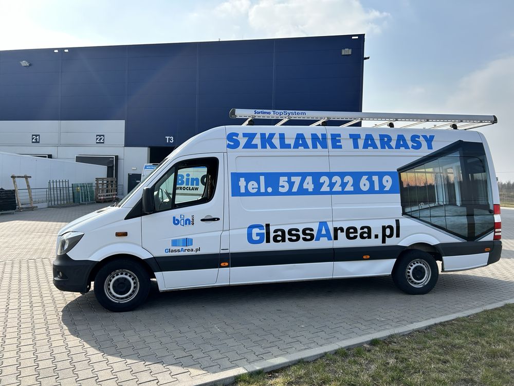 1m system przesuwny ze szklem