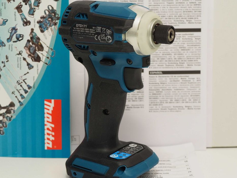 Klucz MAKITA DTD 171 zakrętarka udarowa 180Nm Bez aku 18v