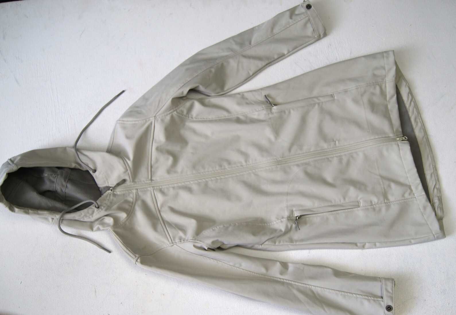 FURLANO 38 długa kurtka bluza turysty ciepła damska jak nowa SOFTSHELL