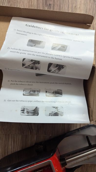 Sprzedam maszynę do napełniania tytoniu papierosem