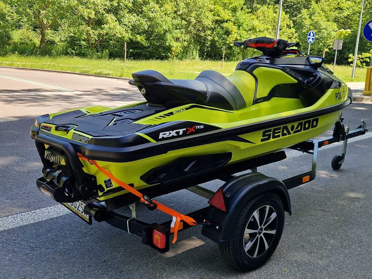 Seadoo RXT-X RS 300 Salon PL Audio Pokrowiec Yellow Super STAN 65h !
