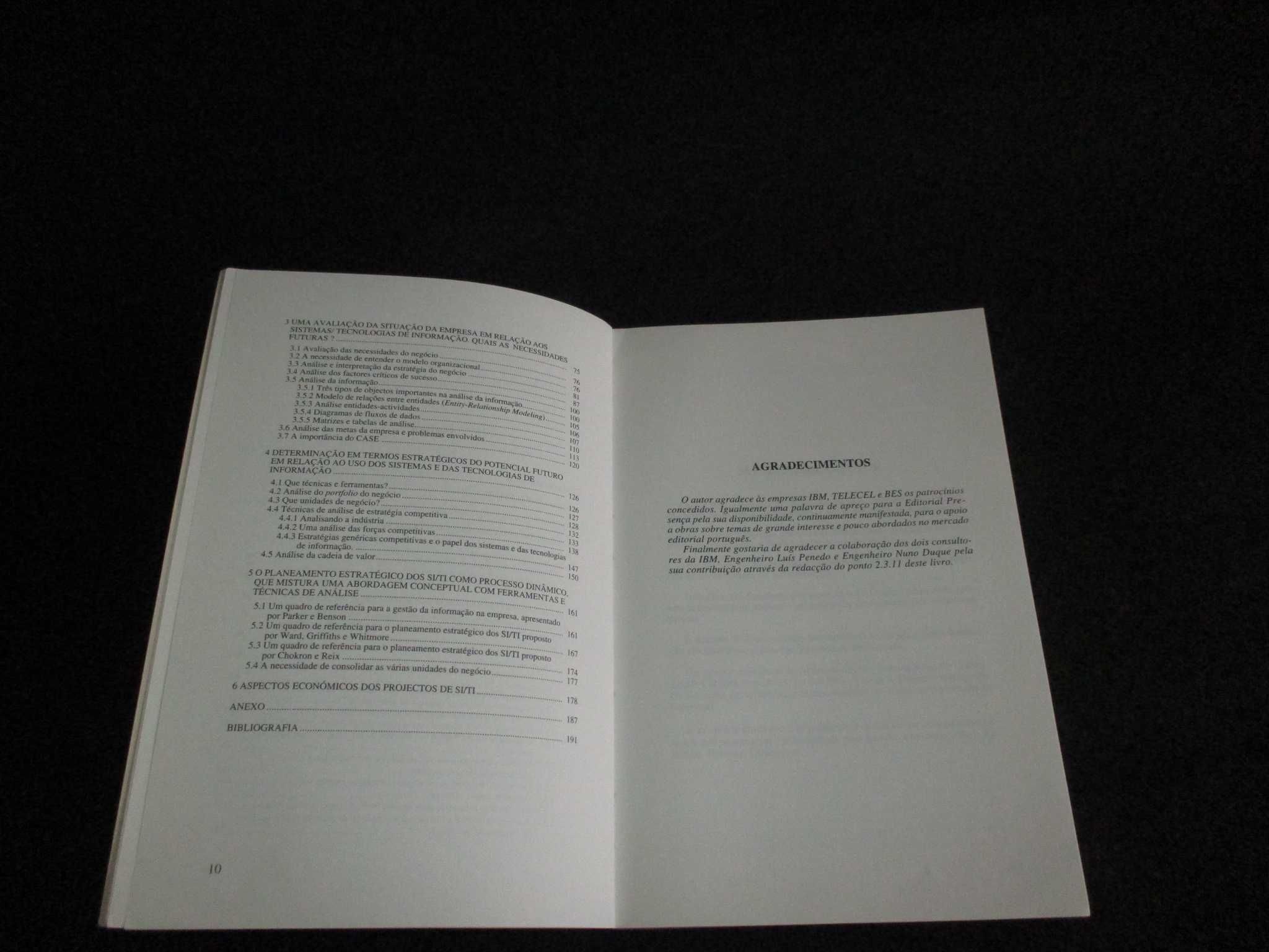 Livro Planeamento Estratégico de Sistemas de Informação Carlos Reis