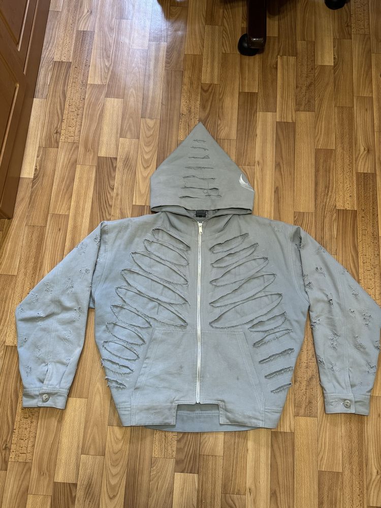 Undersoul | balenciaga  type zip hoodie