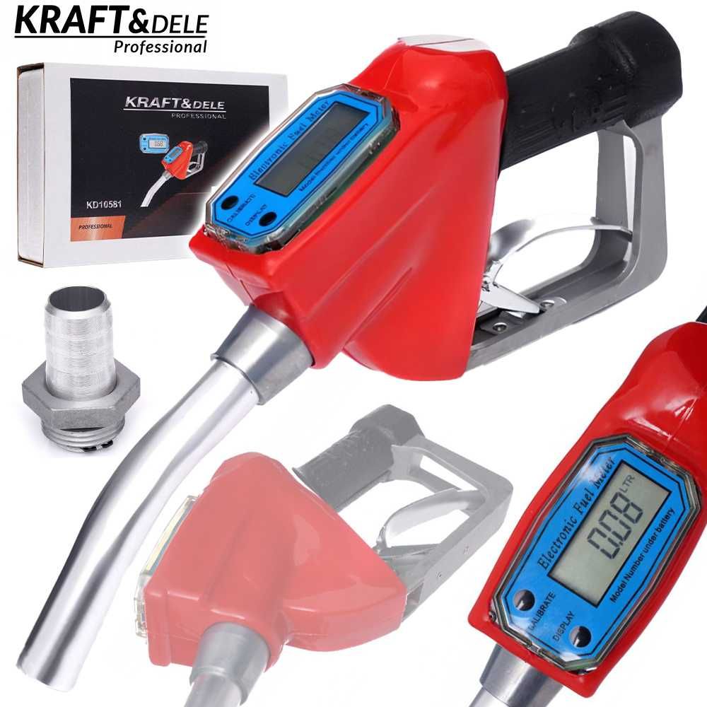 KRAFT&DELE Pistolet Do Dystrybutora Pompy Paliwa Oleju Cpn Lcd KD10581