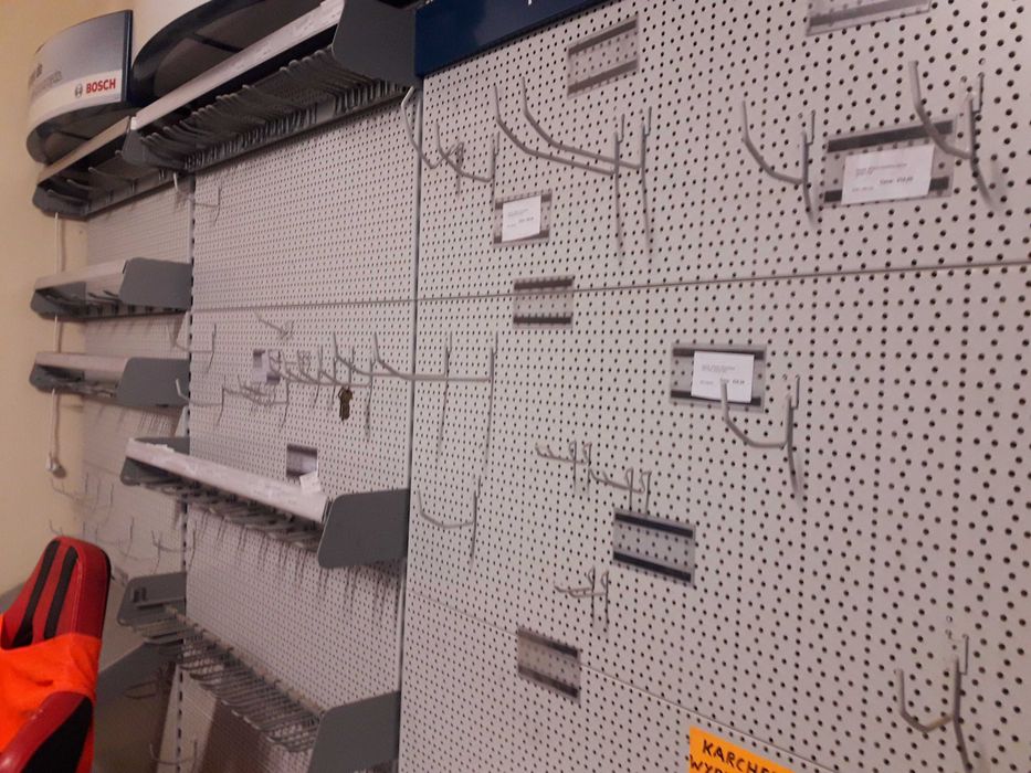 regał metalowy duży solidny 5m ekspozycyjny