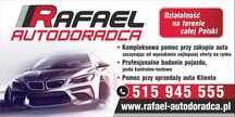 Rafael Autodoradca - pomoc przy zakupie auta, sprawdzenie samochodu.