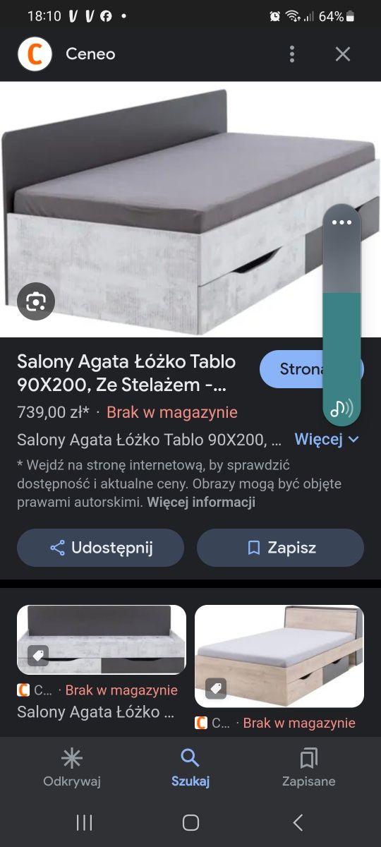 Meble młodzieżowe tablo