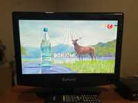 Телевізор Saturn TV LCD153 15”_приставка Т2_кронштейн_тумба під ТV