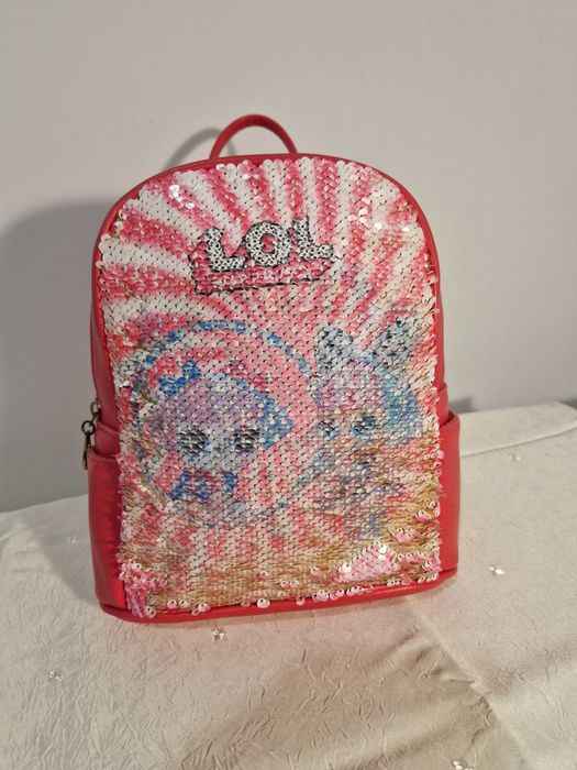 Plecak dla dziecka Lol Suprise odwracane cekiny