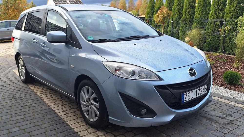Mazda 5 1.6 D 1 Ręka Navi Alu PDC shz BT 2x Przesuwne drzwi