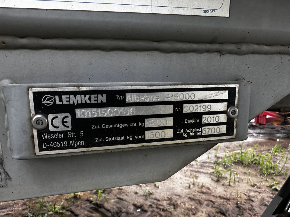 Opryskiwacz lemken 9 5000